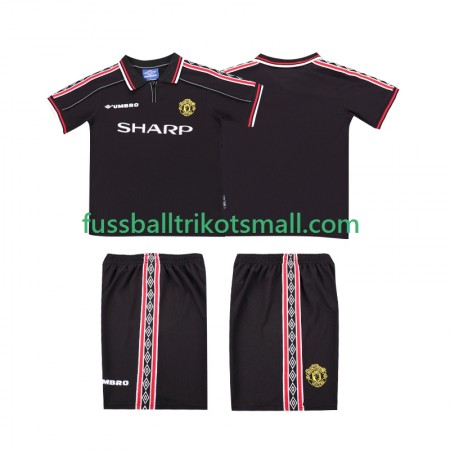 Fußballtrikots Manchester United 1999 Retro Kinder 1998 Kurzarm Auswärts-trikot kaufen